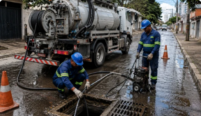 Desentupidora de Águas Pluviais